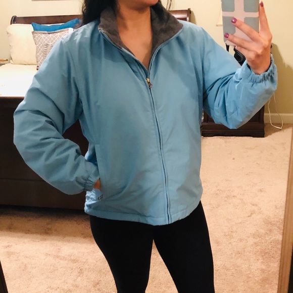 lands end fleece lined jacket